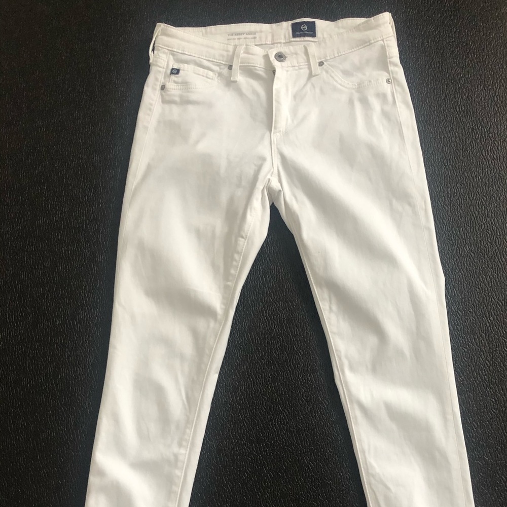 AG White Jeans